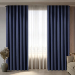 Draperie din Velur Raiat  Sonil Blackout 85% Bleomarin