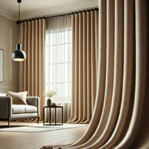 Draperie Uni Diamond   Blackout 90% Bej