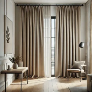 Draperie Uni Diamond   Blackout 90% Grej