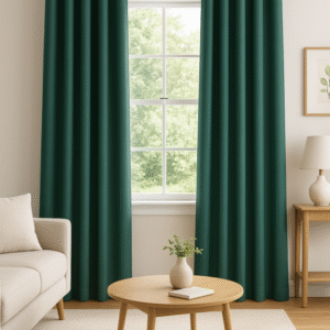 Draperie Uni Diamond   Blackout 90% Verde Emerald