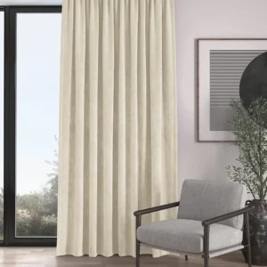 Draperie cu Textura Petek Crem