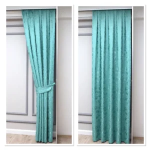 Draperie cu Textura EYFEL Turcoaz 20194