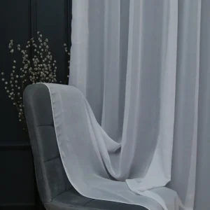 Perdea Voal Simplu Alb