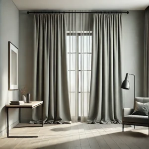 Draperie Uni Diamond   Blackout 90% Gri Perlat