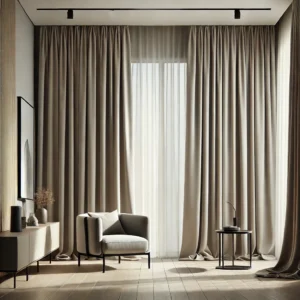 Draperie Uni Diamond Blackout 90% Ivory