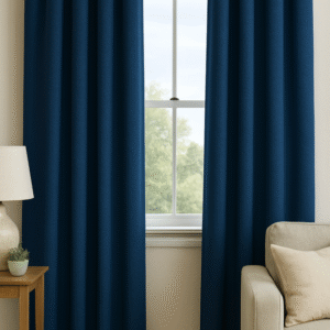 Draperie Uni Diamond   Blackout 90% Albastru Marin