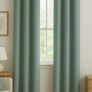 Draperie Uni Diamond Blackout 90% Verde Fistic