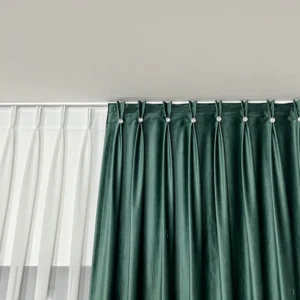 Manopera Pliuri Duble Randunica cu cristal pentru Draperie și Perdea