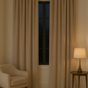 Draperie de Catifea Amsterdam Blackout 90% Grej L1.65/H2.10 Capse