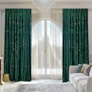 Draperie Luxury Emerald Blackout 80 % Verde Smarald