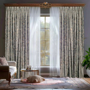 Draperie Luxury Emerald Blackout 80 % Gri Light Bej