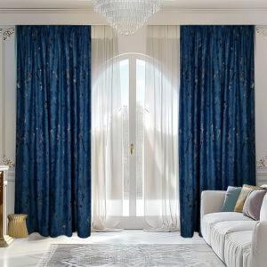 Draperie Luxury Emerald Blackout 80 % Indigo