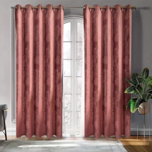 Draperie Luxury Guernica Blackout 80 % Rose L2m/H2.60m cu Rejansa 8 cm