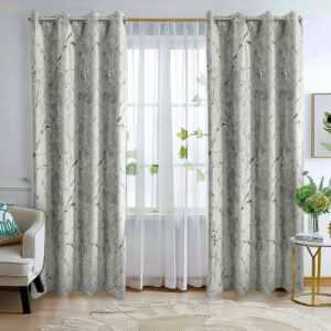 Draperie Luxury Emerald Blackout 80 % Gri Deschis