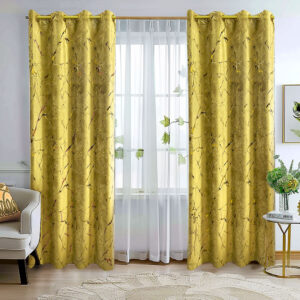 Draperie Luxury Emerald Blackout 80 % Galben