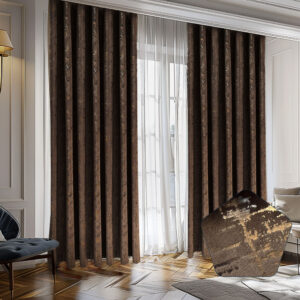 Draperie Luxury Capetown Velvet Blackout 80 % Maro