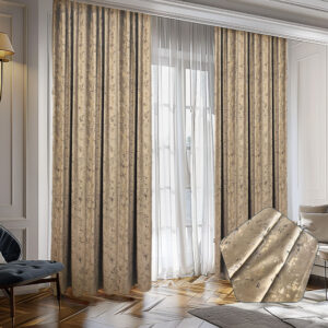 Draperie Luxury Capetown Velvet Blackout 80 % Bej Light