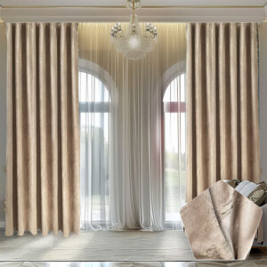 Draperie Luxury Velvet Blackout 80%  L2m/H2.75m cu Rejansa de 6CM