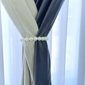 Draperie de Catifea Duo/ Gri Grafit cu Gri Deschis L4m/H2.25m cu Rejansa de 6cm