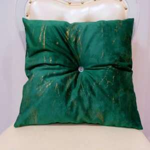 Perna Husa din Catifea Lux cu Insertii Aurii, si Accent cu Cristal, cu Umplutura