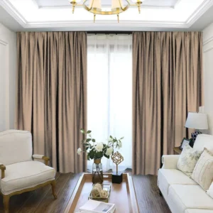 Draperie Uni Soft Maro Deschis