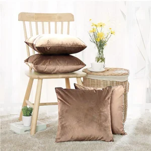 Fata de Perna Decorativa , Husa din Catifea (fara Umplutura) Maro