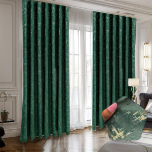 Draperie Luxury Capetown Velvet Blackout 80 % Verde Light