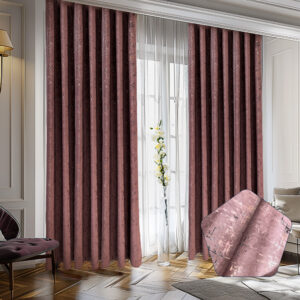 Draperie Luxury Capetown Velvet Blackout 80 % Rose Prafuit