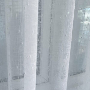 Perdea In Puncte Alb