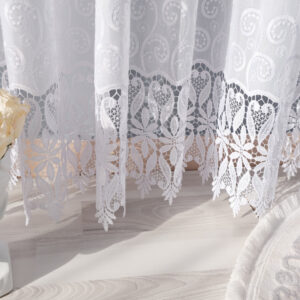 Perdea Brodata In cu Model Elegant