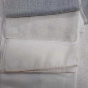 Perdea Sicilia din Matase Sintetica Alb ,Crem,Bej,Gri