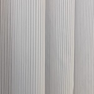 Perdea Albă cu Model În Dungi 4038