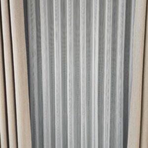 Perdea Onur  cu Textura Tip Plasa Fina Alba