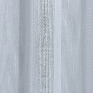 Perdea Eva Texturată Fagure – Alb L5m/H2.60m cu Rejansa Wave