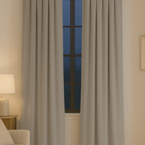 Draperie de Catifea Amsterdam Blackout 90% Gri Silver L2/H2 Rejansa 6 cm