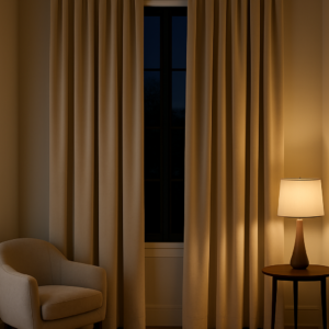 Draperie de Catifea Amsterdam Blackout 90% Bej