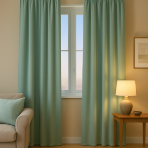 Draperie de Catifea Amsterdam Blackout 90% Verde Fistic