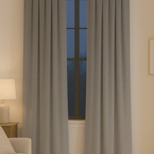 Draperie de Catifea Amsterdam Blackout 90% Gri Perlat