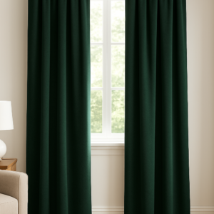 Draperie de Catifea Amsterdam Blackout 90% Verde Smarald