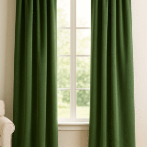 Draperie de Catifea Amsterdam Blackout 90% Verde Deschis