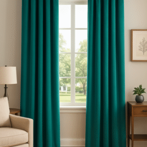 Draperie de Catifea Amsterdam Blackout 90% Turcuoaz