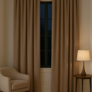 Draperie de Catifea Amsterdam Blackout 90% Caramel L3m/H1.86m Rejansa 6 cm