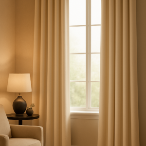 Draperie de Catifea Amsterdam Blackout 90% Crem-Bej