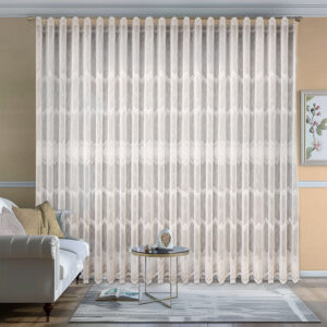 Perdea Luxury Sofia cu Broderie  Crem 12737