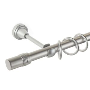 Cylinder – set galerie metalica simpla Crom Mat 19 mm