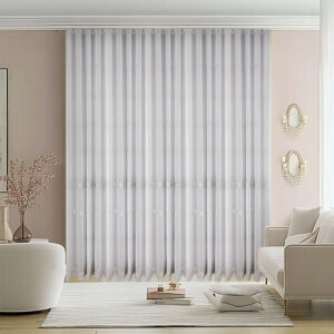 Perdea Arya 25PR141 cu Broderie Delux Gri