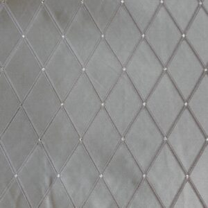 Material Satinat Tafta cu Model Baklava Bej