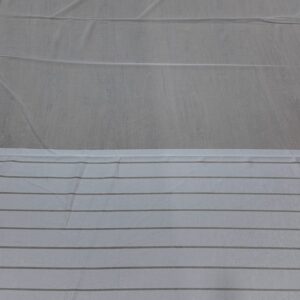 Material de Perdea Cu Dungi  Alb