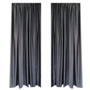 Draperie Uni Soft Gri