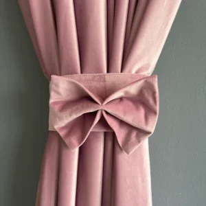 Set 2 Bucati Cordoane Catifea cu Fundita Prindere Pentru Draperii